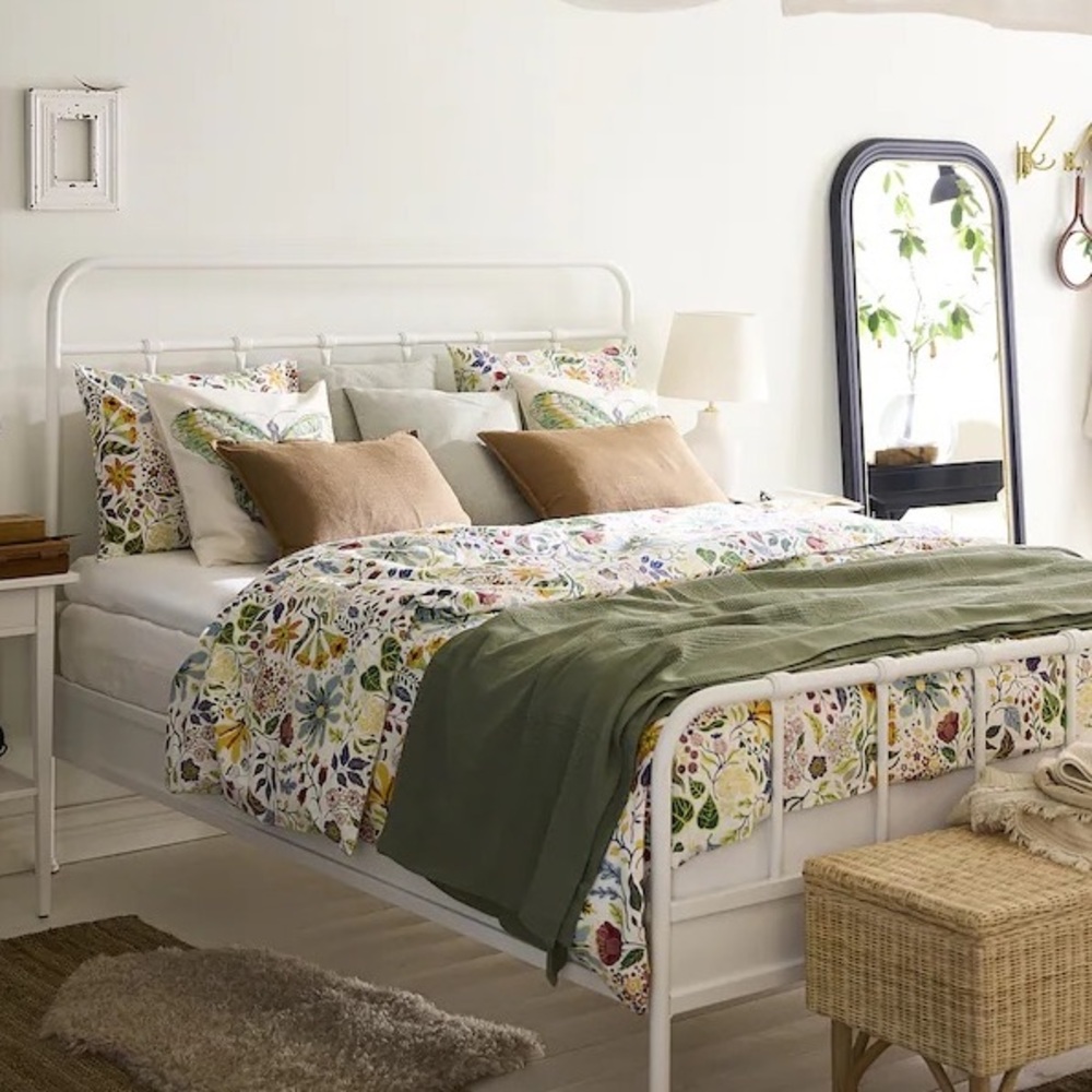 STRANDLUMMER Duvet cover & pillowcases, Full/Queen (Double) Size